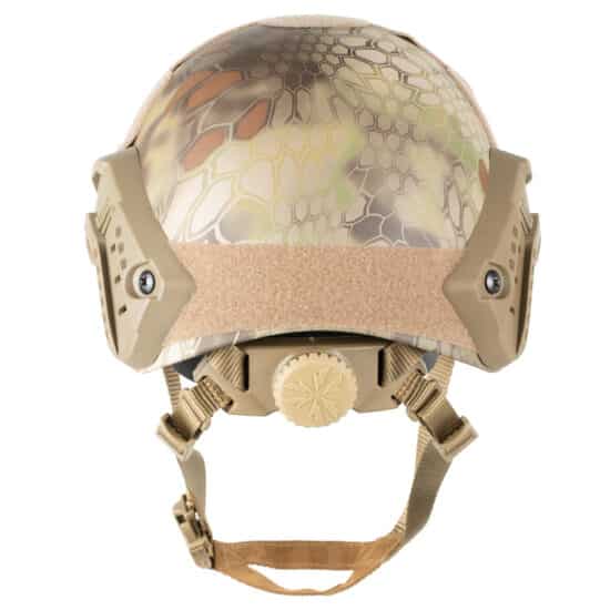 DELTA_SIX_Tactical_FAST_MH_Helm_für_Paintball_Airsoft_Woodland_Kryptec_back