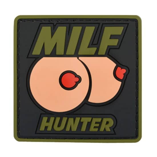 Paintball_Airsoft_PVC_Klettpatch_Milf_Hunter