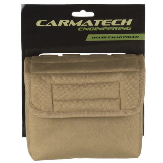 Carmatech_SAR12_Double_Mag_Pouch_2er_Magazintasche_Tan_Verpackung