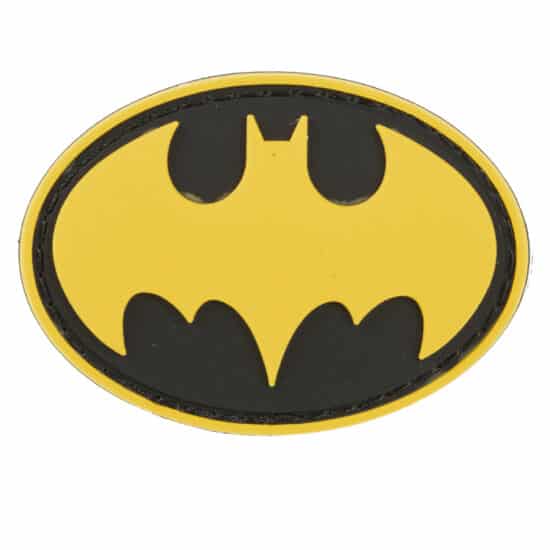 Paintball_Airsoft_PVC_Klettpatch_Bat_gelb