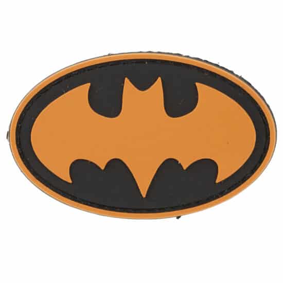 Paintball_Airsoft_PVC_Klettpatch_Bat_orange