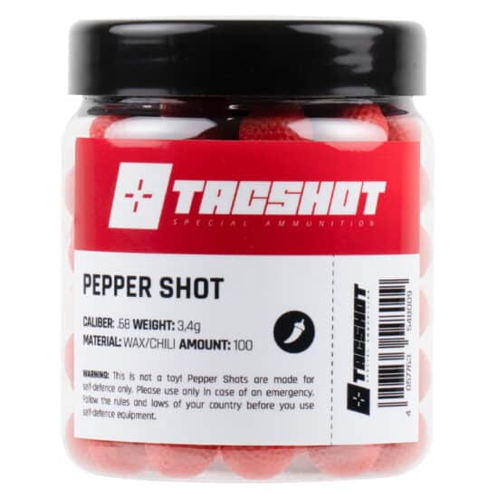 TacShot_Ammunition_Pepper_Shot_Pfeffergeschosse_Pepperballs_cal68_100er_Glas